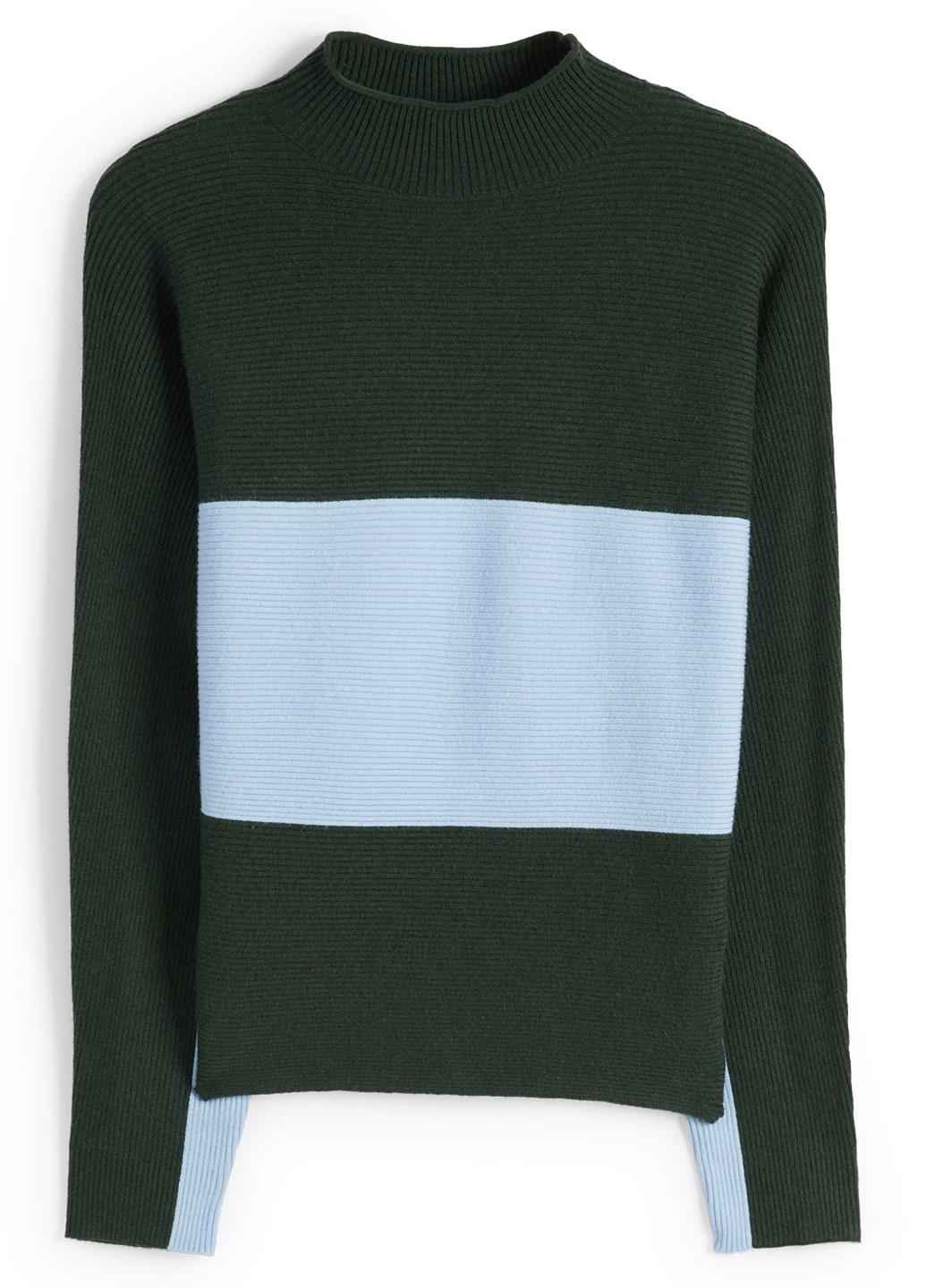 Темно-зеленый демисезонный свитер C&A