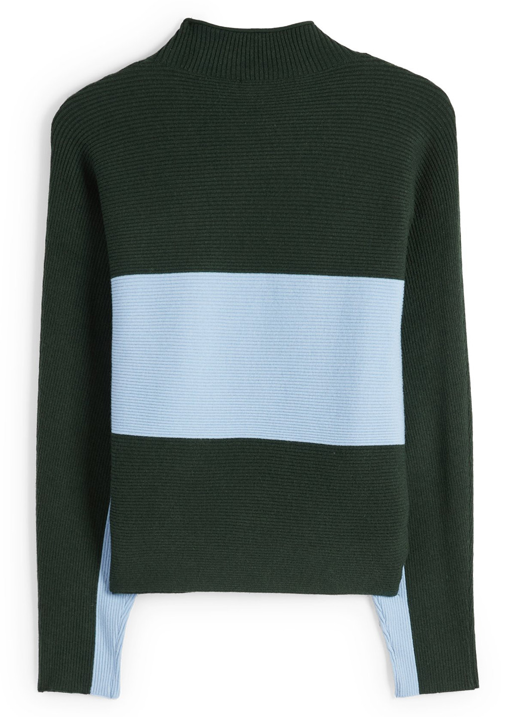 Темно-зеленый демисезонный свитер C&A