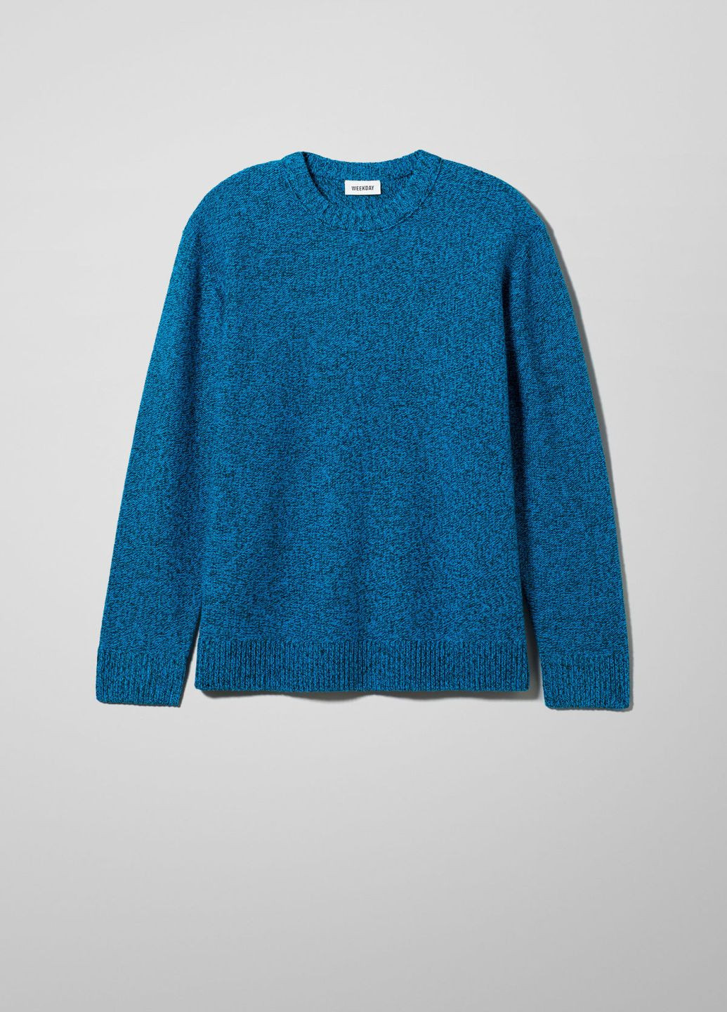 Синий демисезонный свитер Weekday