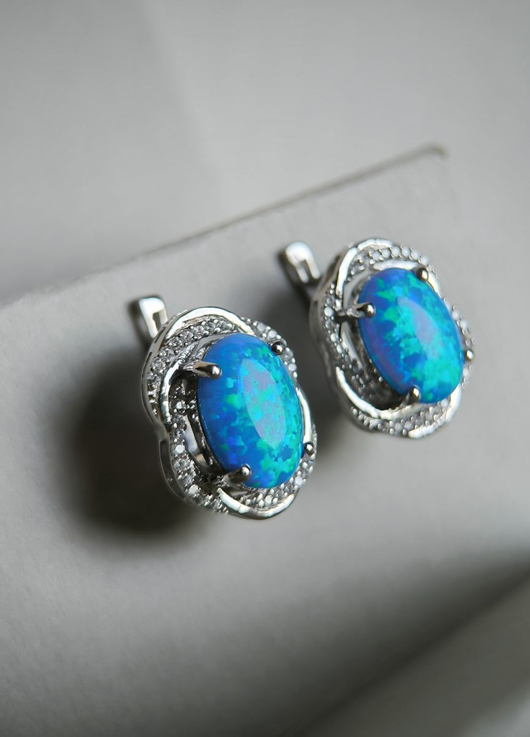 Серьги Silver Flame (353782455)