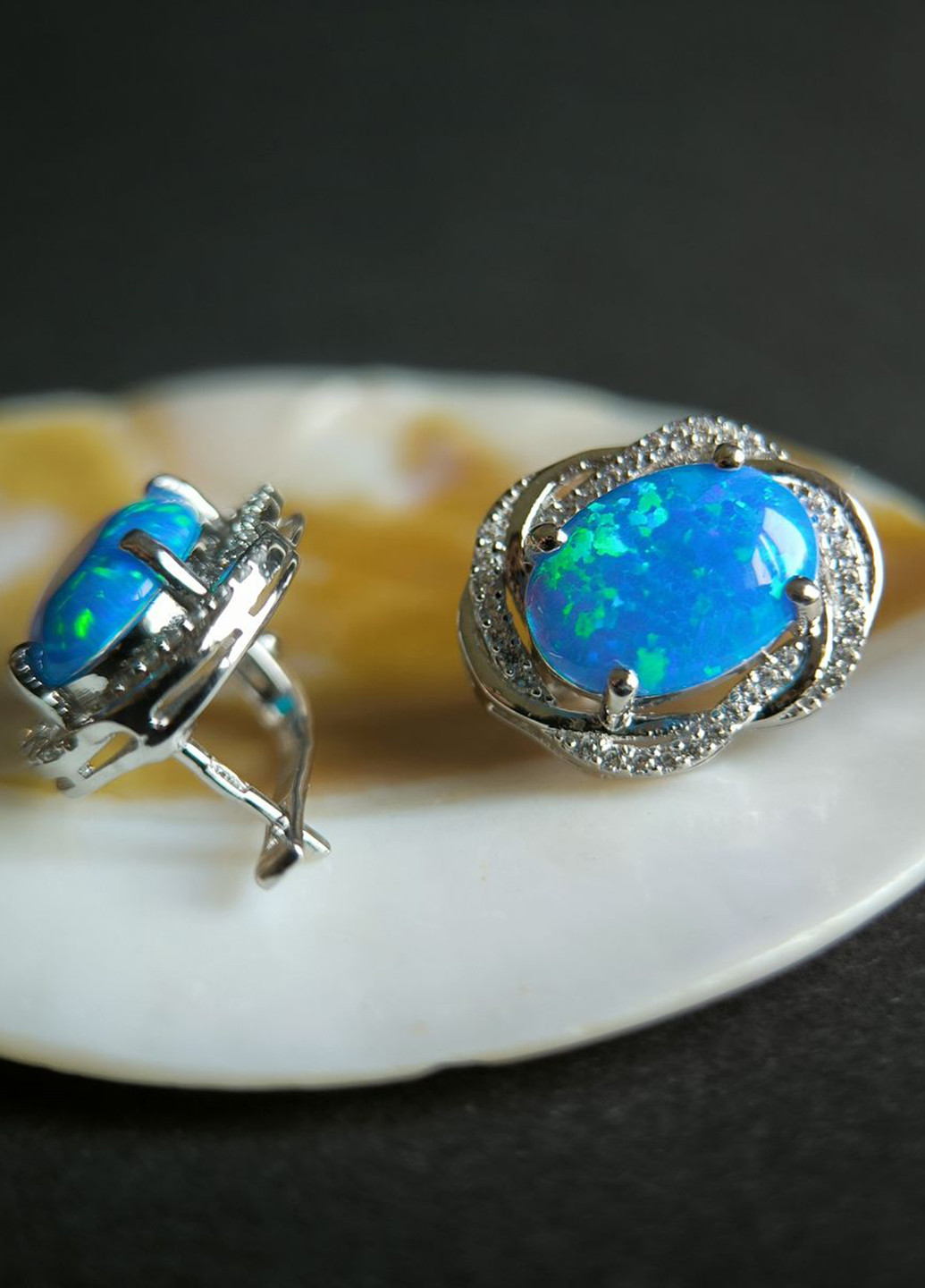 Серьги Silver Flame (353782455)