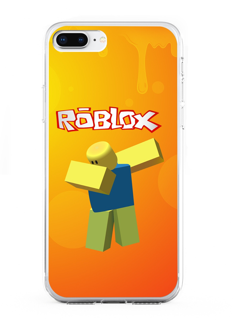 Чохол силіконовий Apple Iphone 7 plus Роблокс (Roblox) (17364-1707) MobiPrint (219559079)
