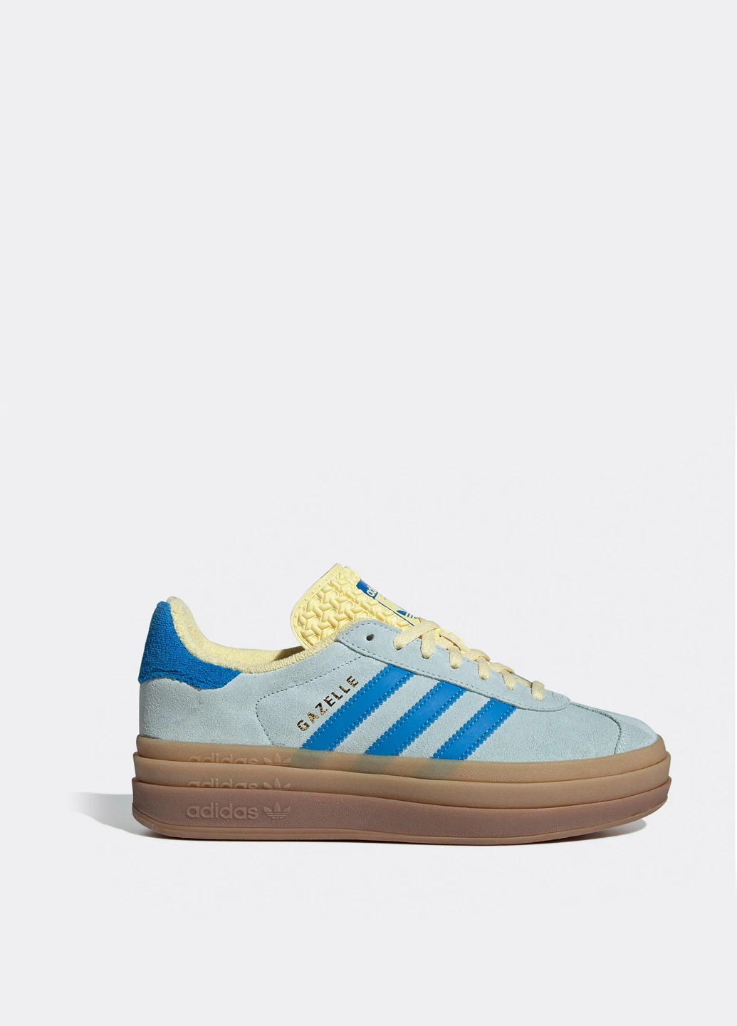 Голубые всесезонные кроссовки adidas GAZELLE ORIGINALS