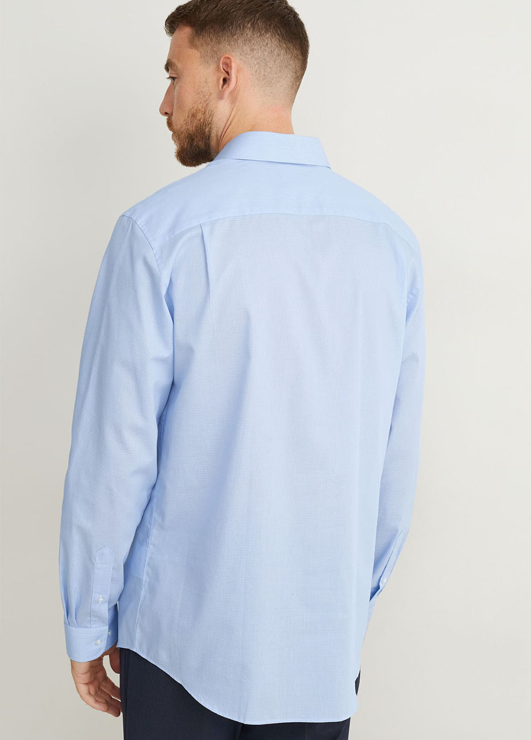 Голубой домашний рубашка однотонная C&A