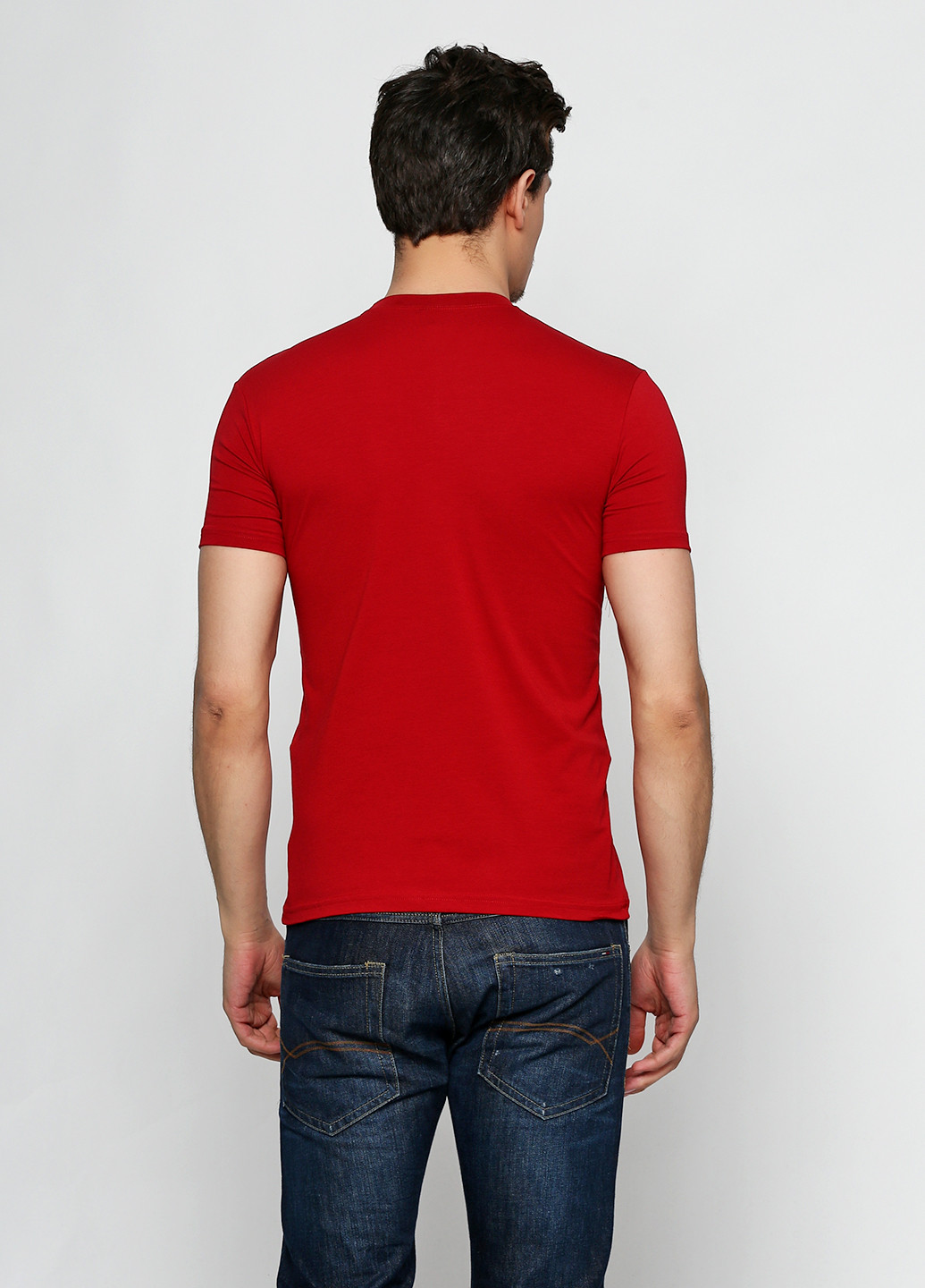 Красная футболка с коротким рукавом Romix