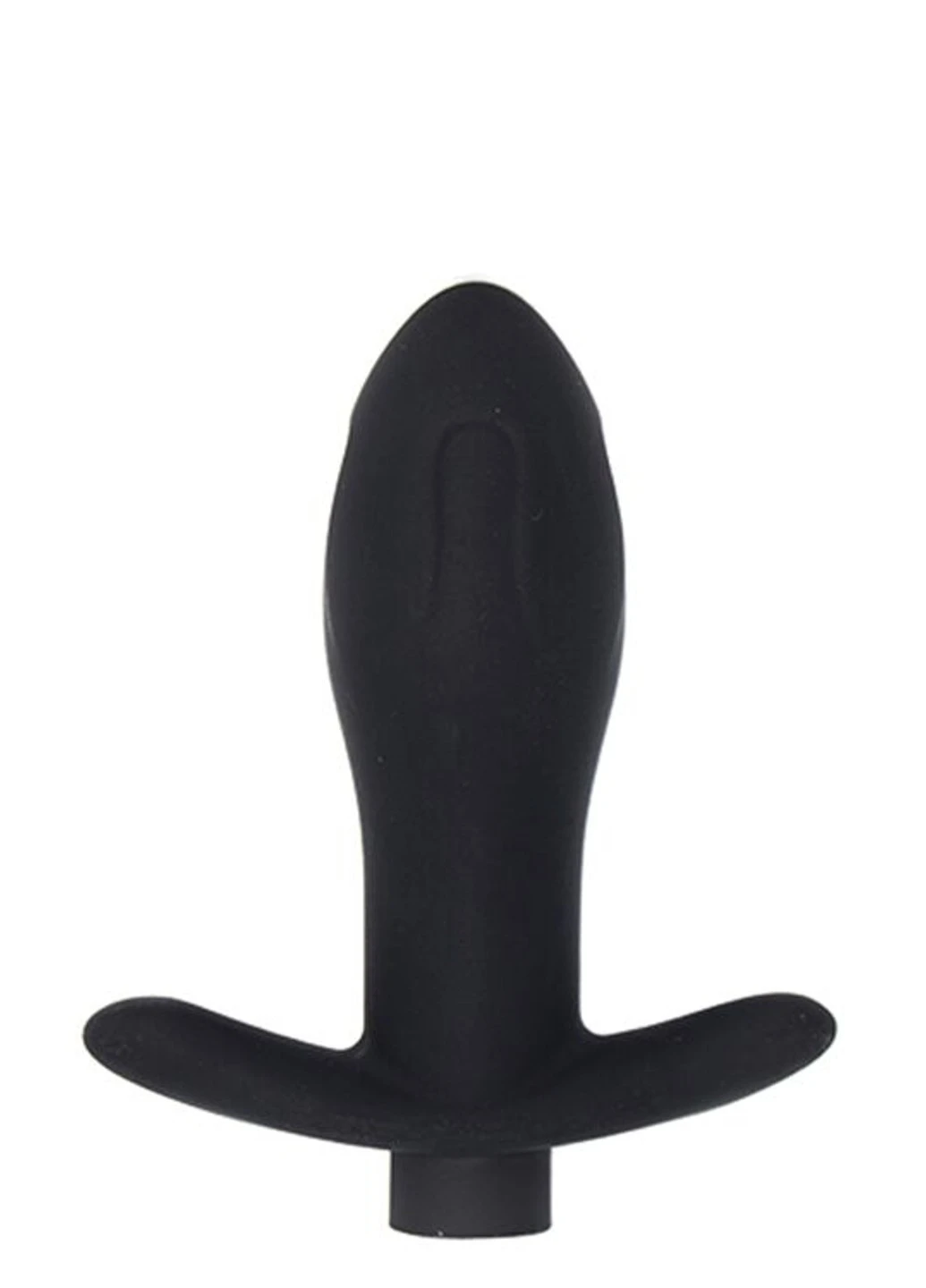 Анальна пробка з вібрацією Attraction Toys №87 Black перезаряджається, довжина 11см, діаметр 3,5см MAI (252297536)
