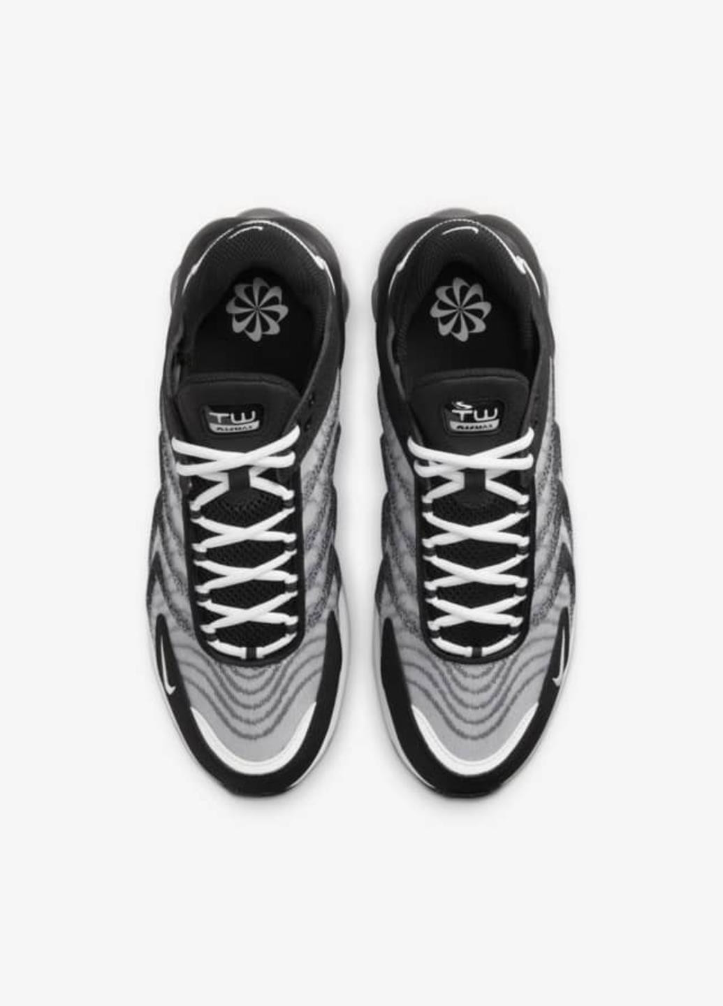 Черно-белые демисезонные кроссовки air max tw 'black and white' dq3984-001 Nike Air Max TW 'Black and White'