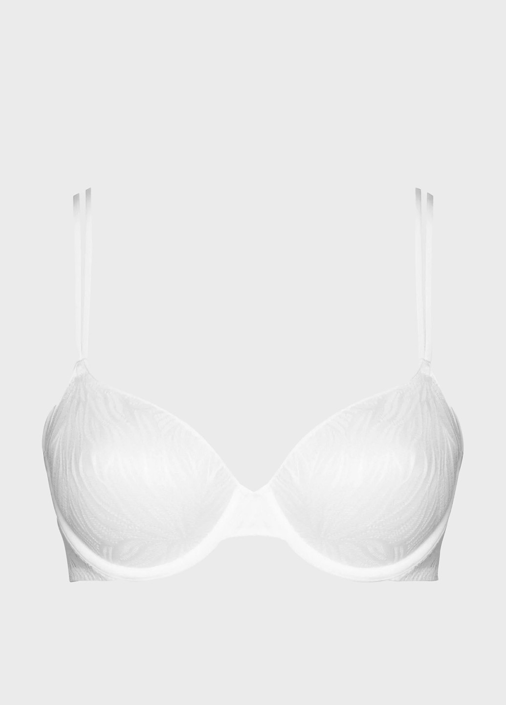Білий бюстгальтер Calvin Klein з кісточками поліамід