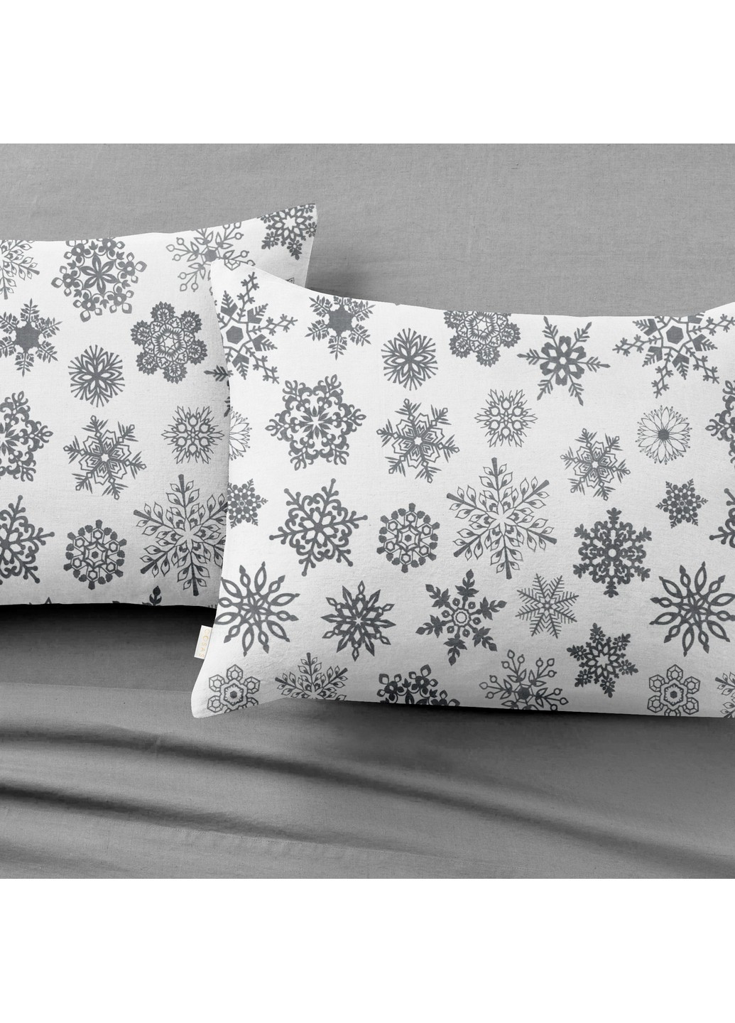 Набір SNOWFLAKES GREY GREY /наволочки 50х70 та простирадла 180х200х20/ Cosas (251229566)