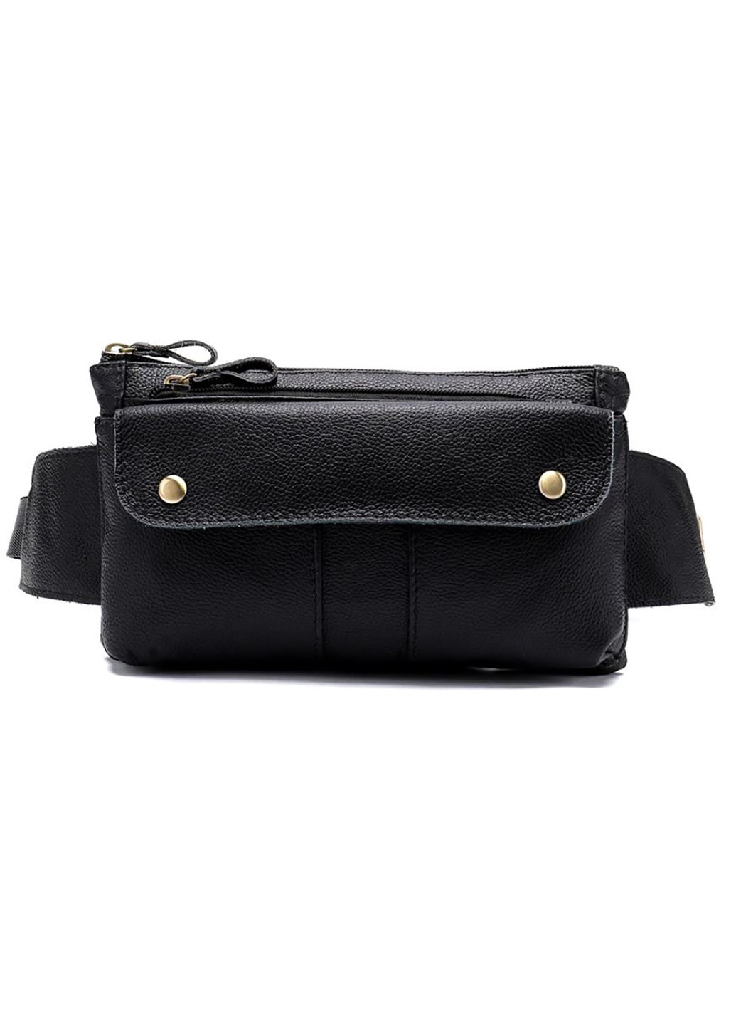 Чоловіча шкіряна сумка-бананка 23,5х14х2 см Vintage (229460483)