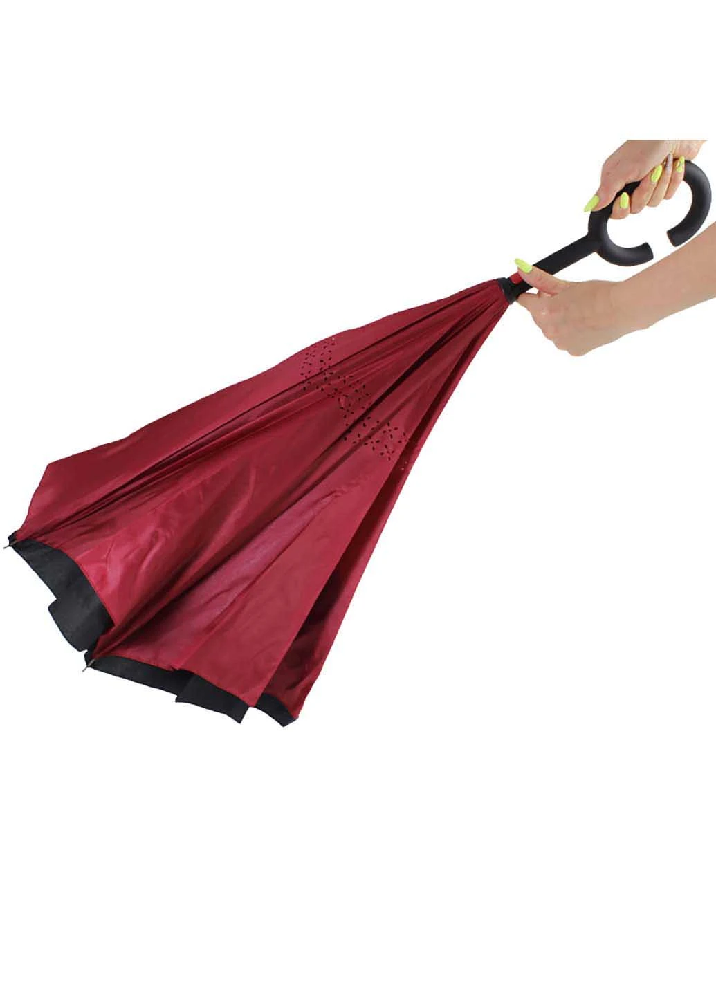 Бордовый зонт Up-Brella (194011064)
