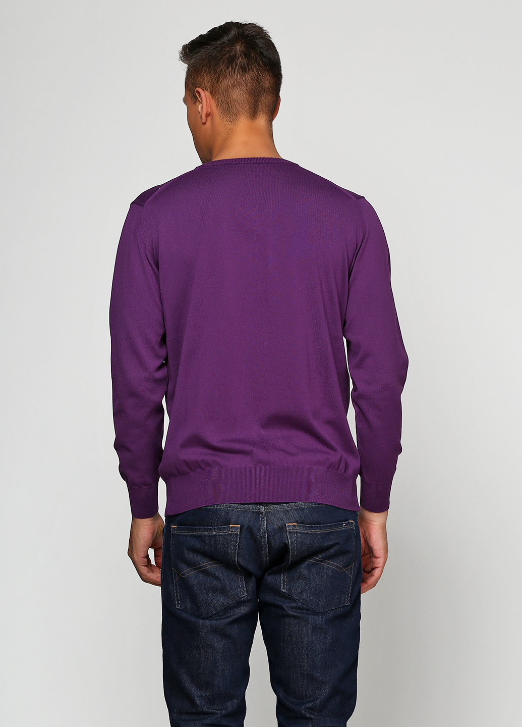 Фиолетовый демисезонный пуловер пуловер Barbieri