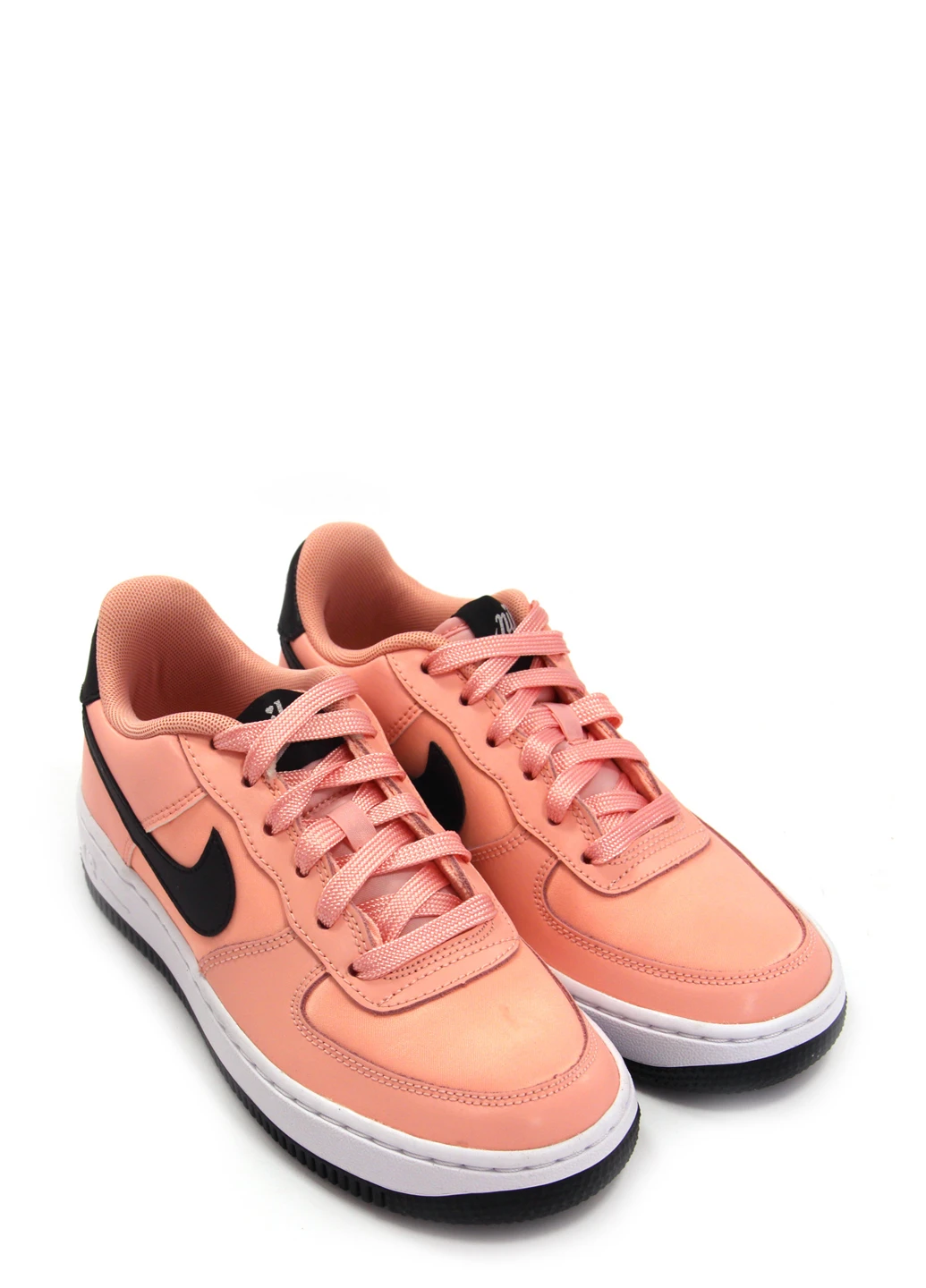 Жіночі кросівки Air Force 1 Low GS Vday Nike коралові демісезони (238414671)