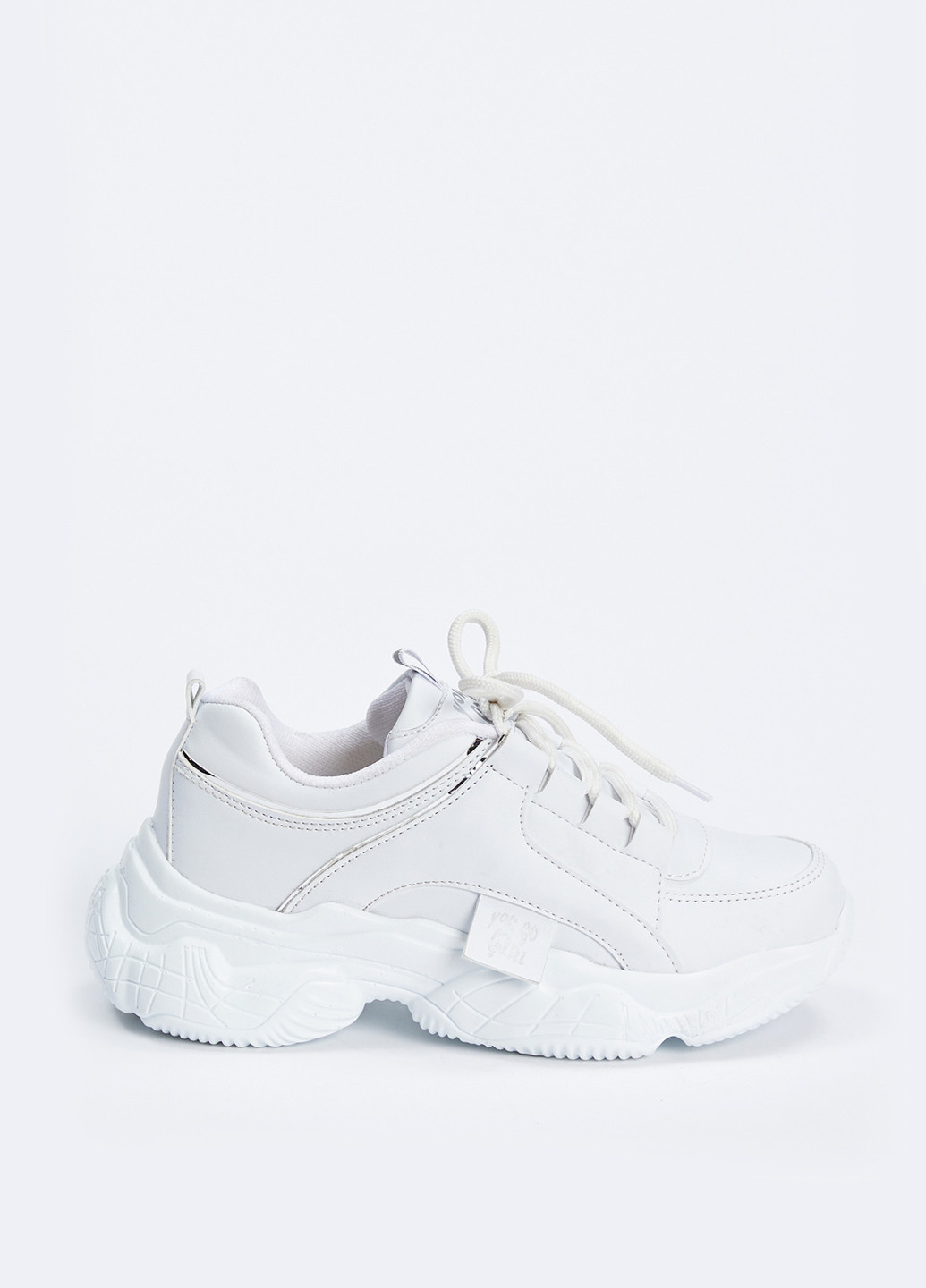 Білі осінні кросівки DeFacto