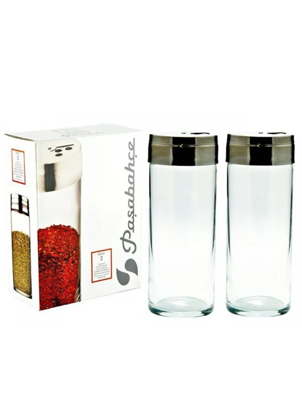 Банка для зберігання Pasabahce Basic PS-43890 2 шт No Brand (253626425)