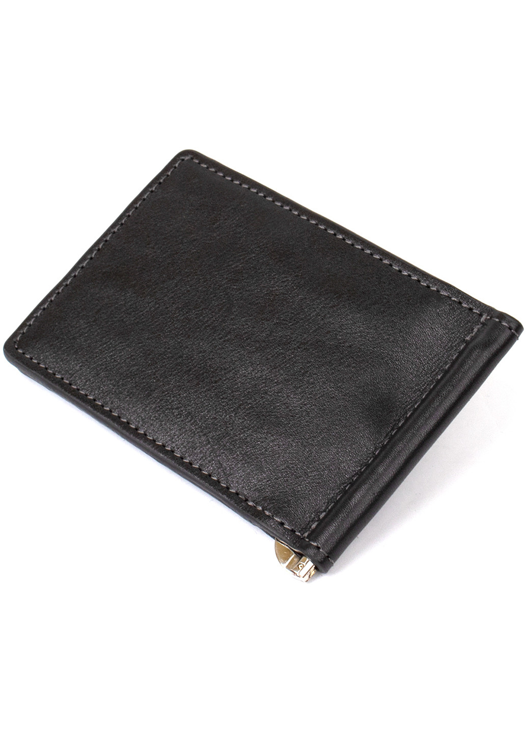 Чоловік шкіряний затиск для грошей 12х8х0,7 см Grande Pelle (250096934)