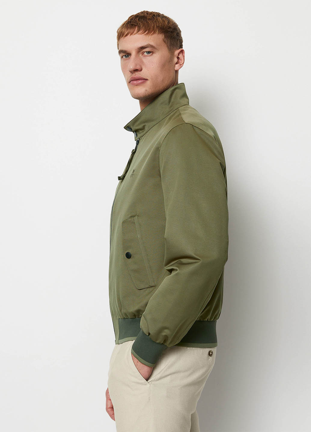 Зеленая демисезонная куртка Marc O'Polo