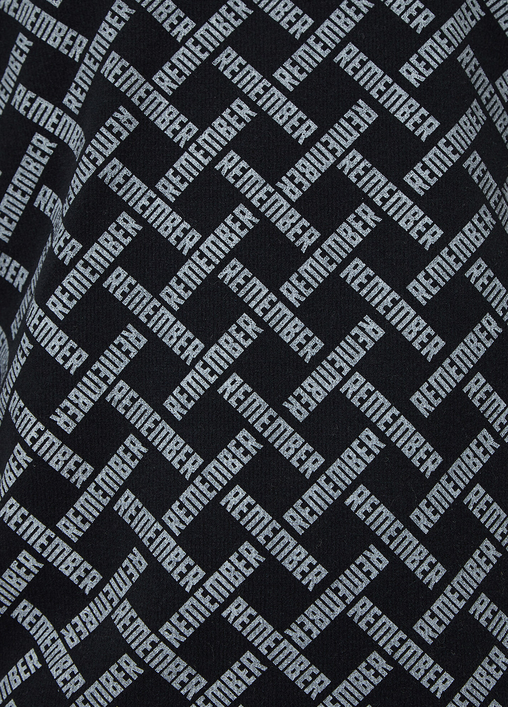 KOTON свитшот надпись черно-белый кэжуал полиэстер