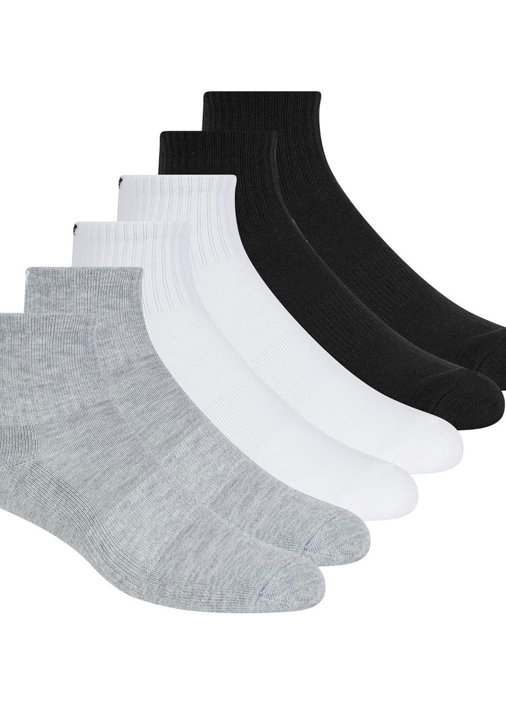 Комбинированные носки (6 пар) DKNY однотонные (352742787)