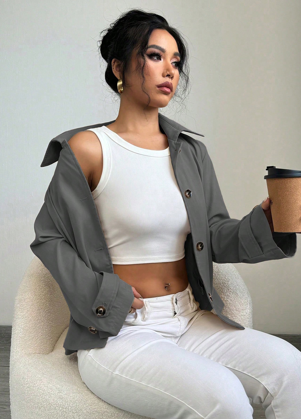 Вітрівка SHEIN (332810947}