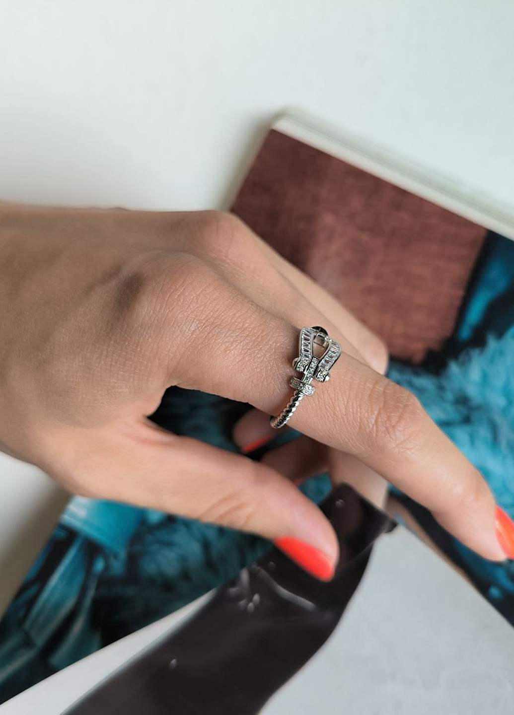 Кольцо Silver Flame (336574476)