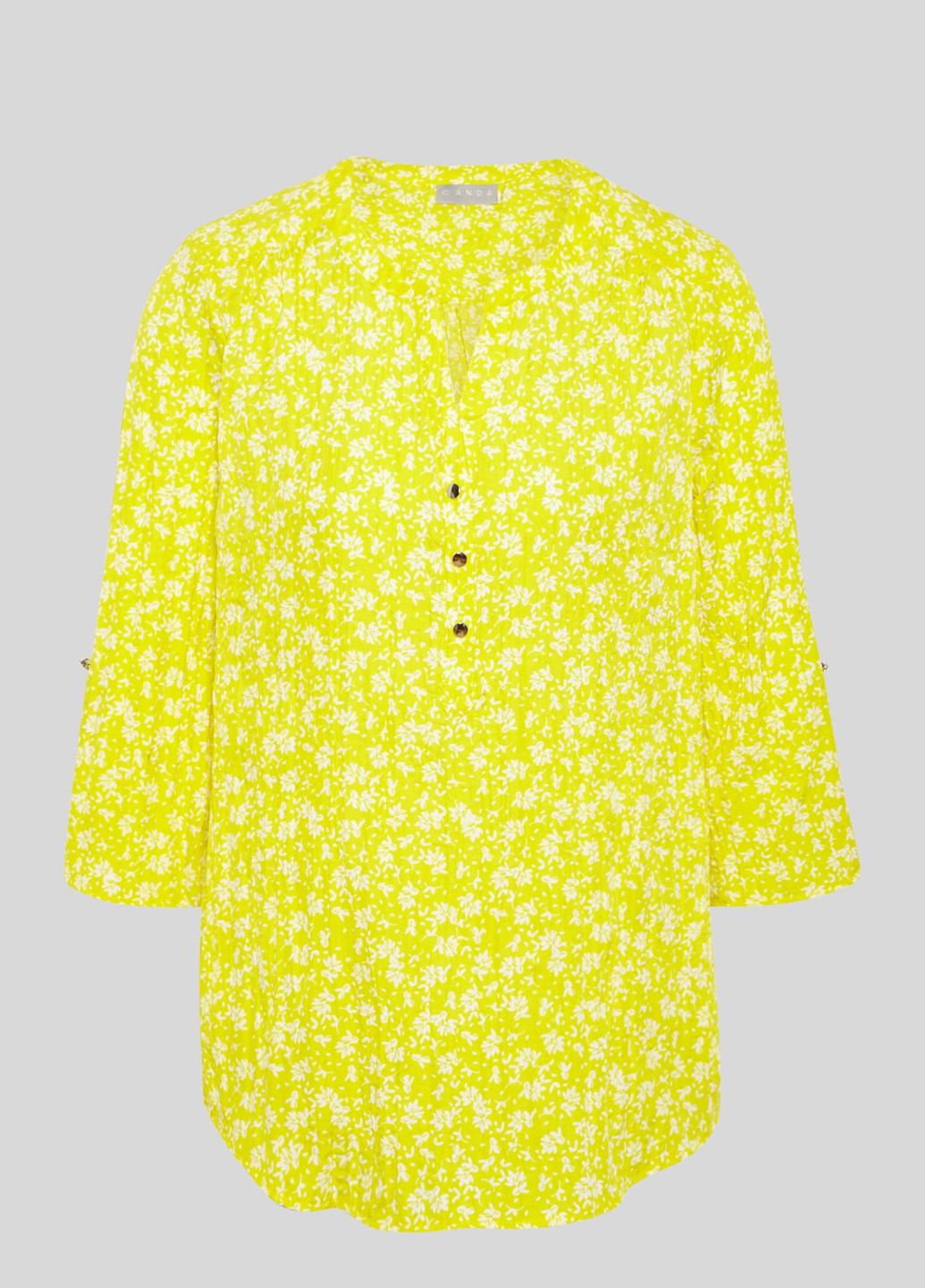 Желтая демисезонная блуза C&A