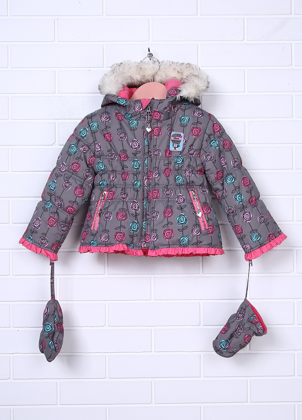 Комбінована зимня куртка Gusti Boutique
