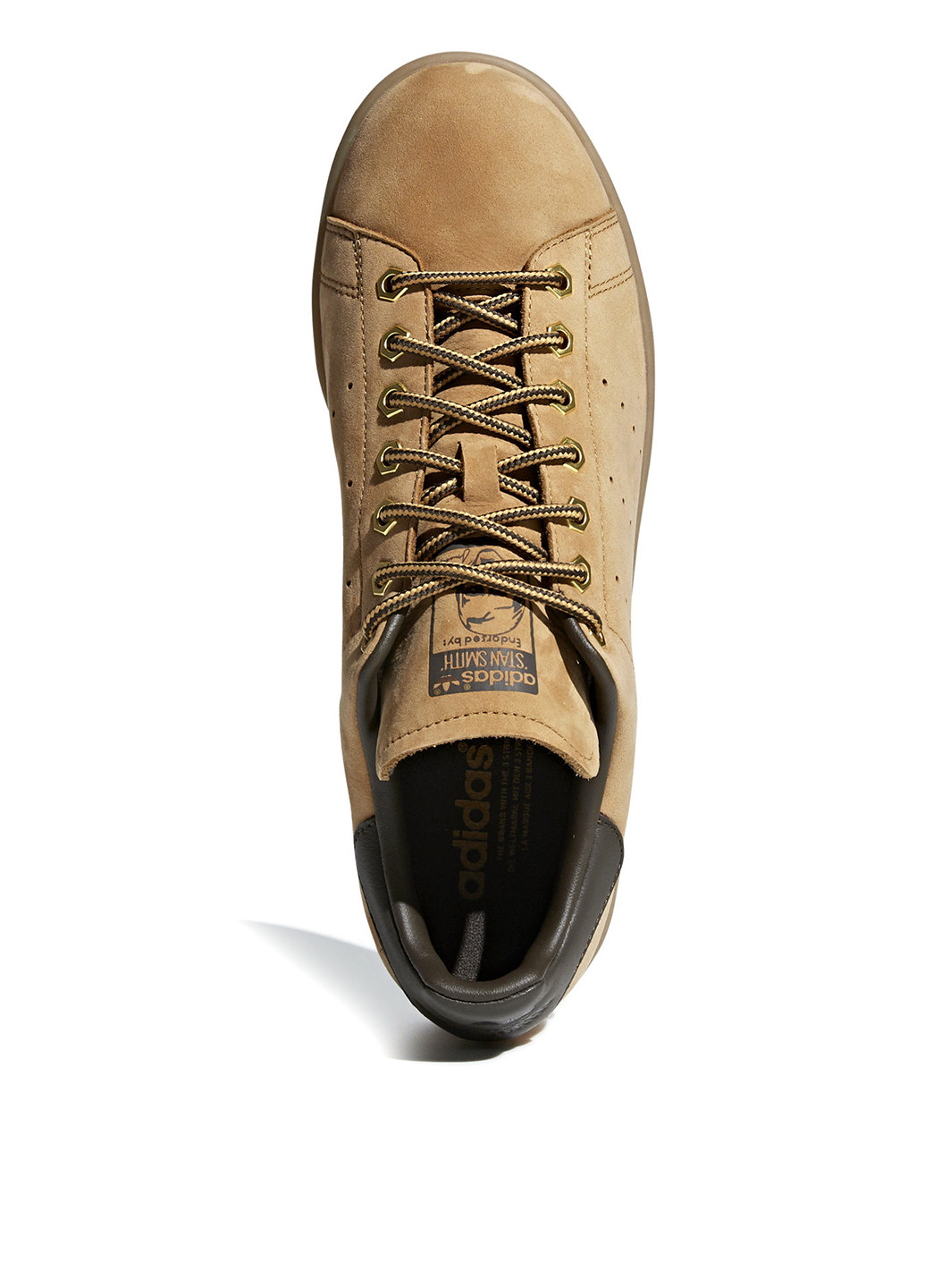Светло-коричневые демисезонные кроссовки adidas
