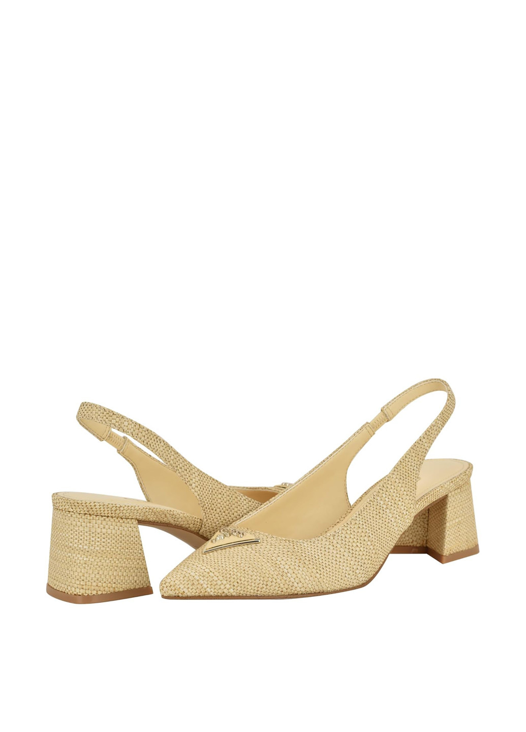 Guess Туфлі слінгбекі бежевий з текстиль, сша — літо (329439212)