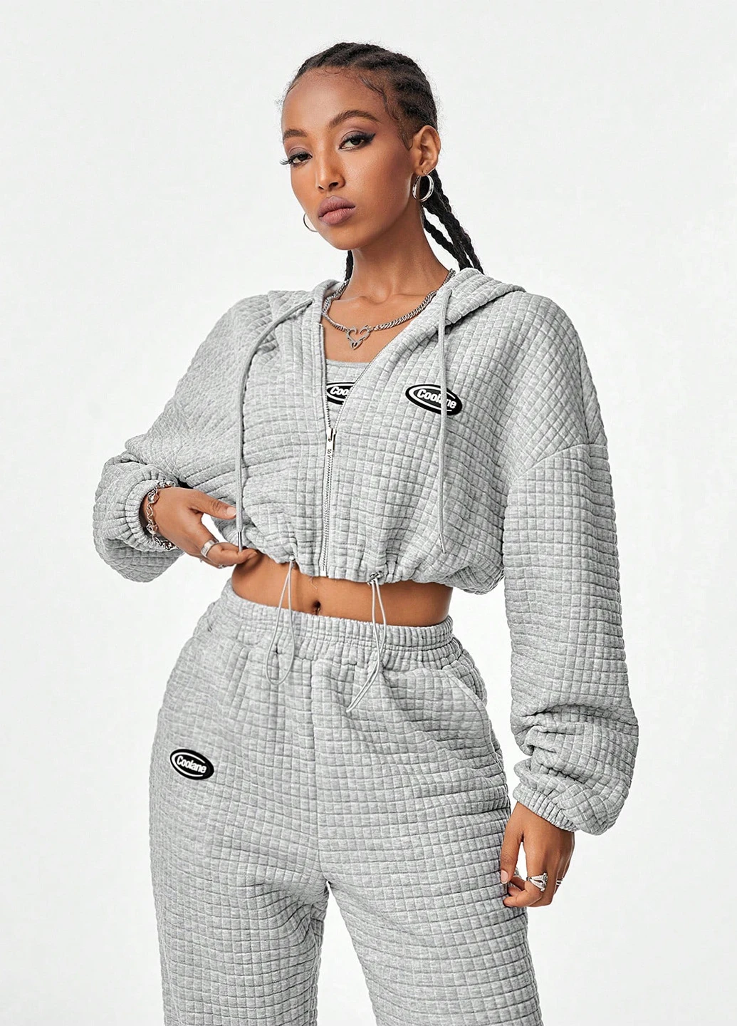 Костюм (толстовка, топ, штани) SHEIN (341735582)