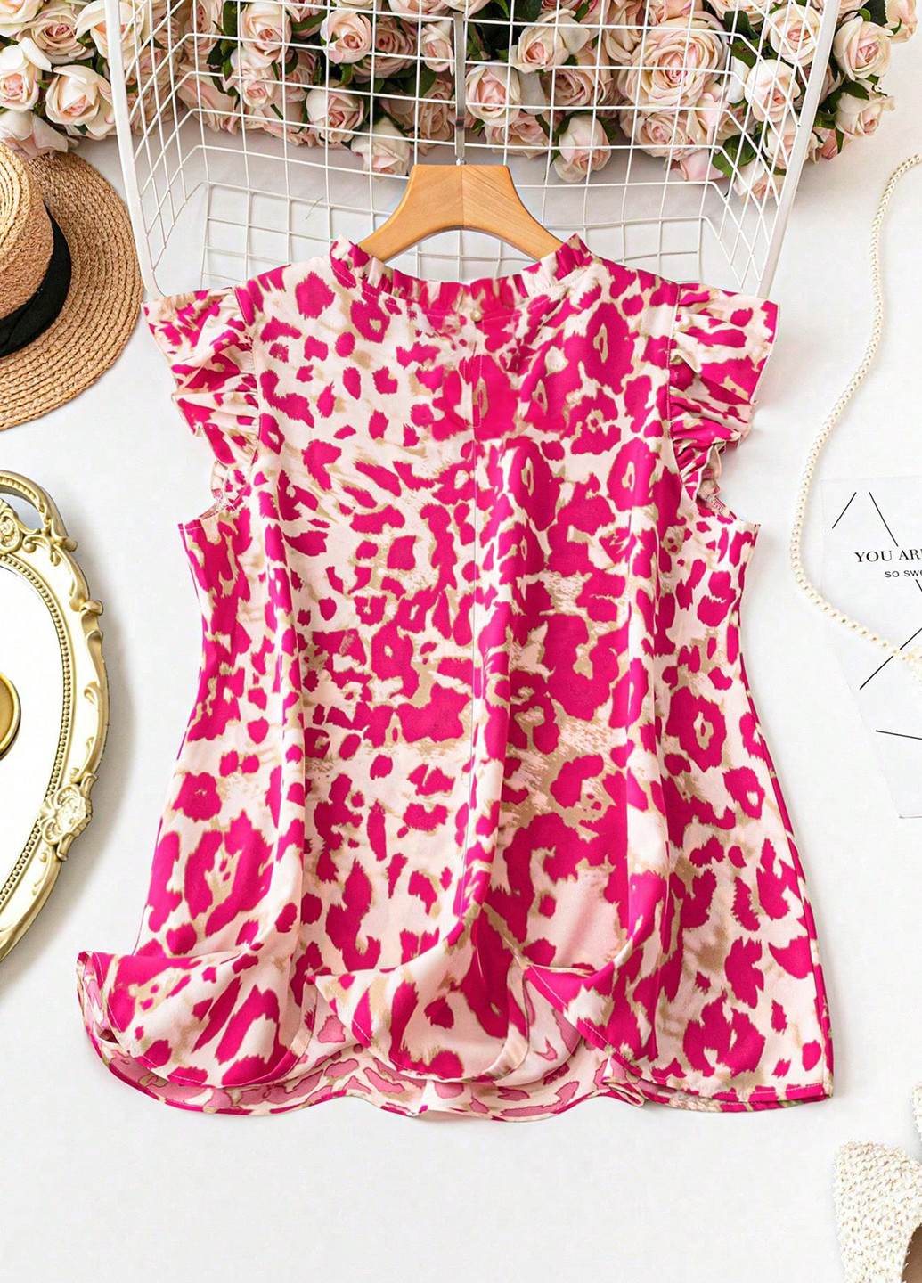 Розовая блуза SHEIN