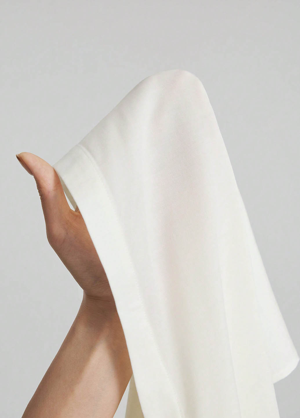 Молочное кэжуал платье рубашка SHEIN однотонное