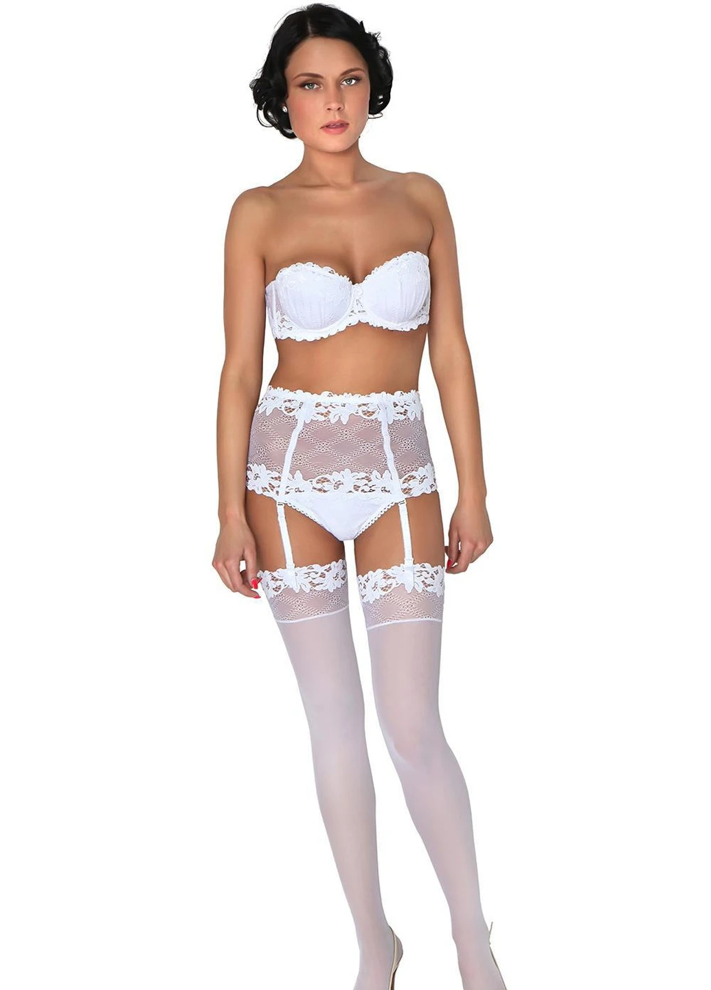 Панчохи жіночі V.I.P.A. Daniella L/XL білий 8025 V.I.P.A. (256399762)
