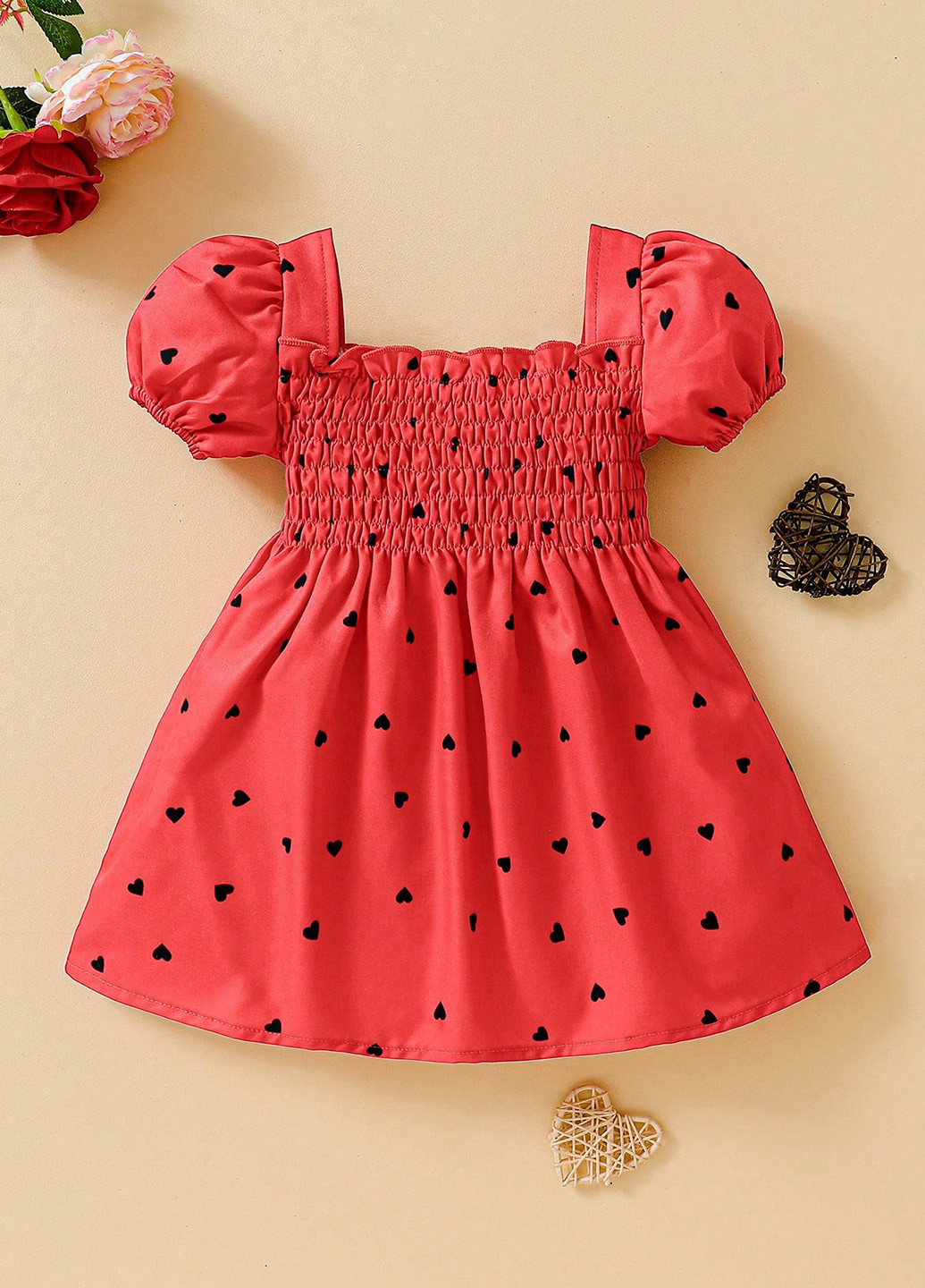 Червона сукня SHEIN (331624065)