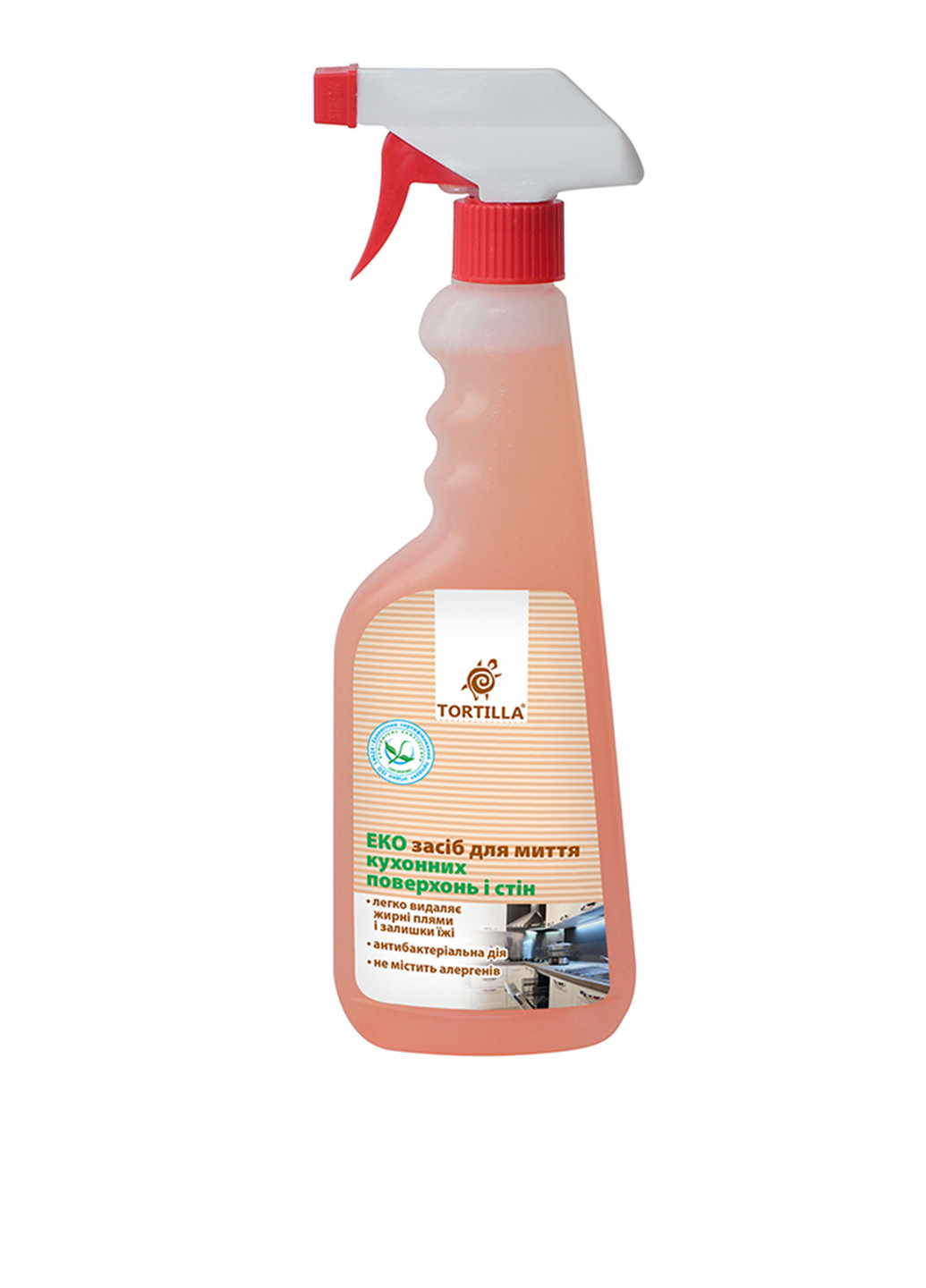 Эко средство для мытья кухонных поверхностей и стен с антибактериальным действием, 450 мл Tortilla (89733421)