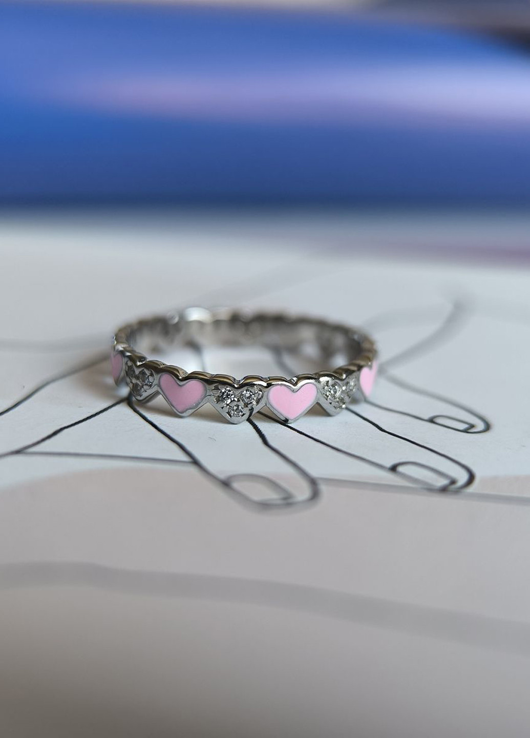 Кольцо Silver Flame (350941443)