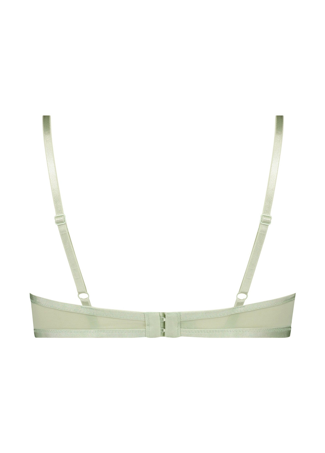 Сіро-зелений балконет бюстгальтер Hunkemoller з кісточками поліамід