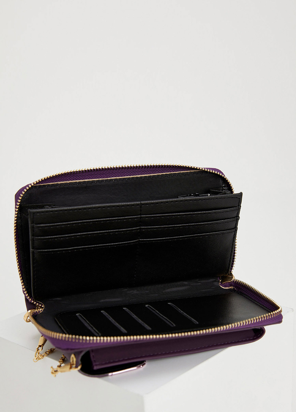 Сумка DeFacto сумка-кошелёк фиолетовая кэжуал