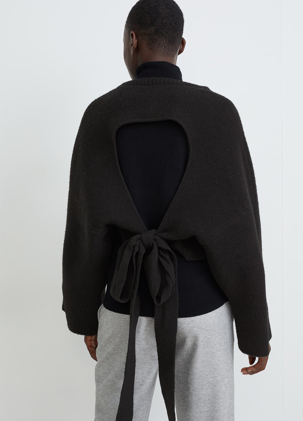 Черный зимний джемпер джемпер C&A