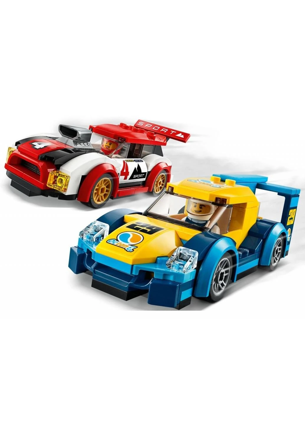 Конструктор City Гоночні автомобілі 190 деталей (60256) Lego City Гоночные автомобили 190 деталей (198484424)