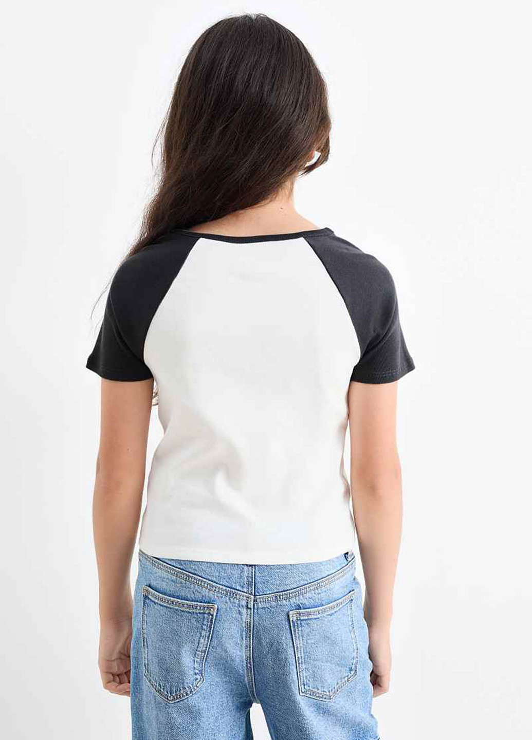 Белая летняя футболка (3 шт.) C&A