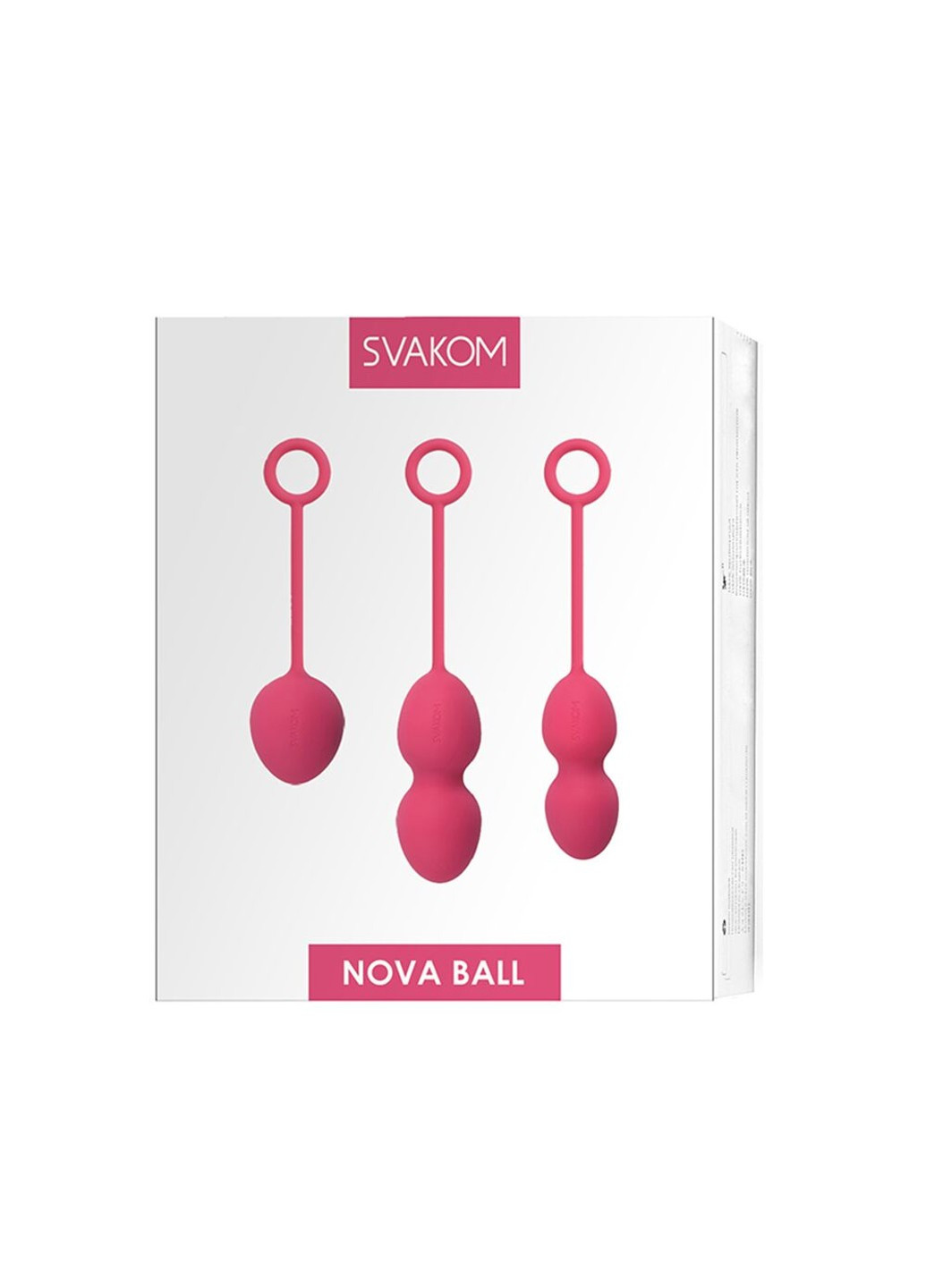 Набір вагінальних кульок Nova Plum Red Svakom (255073306)