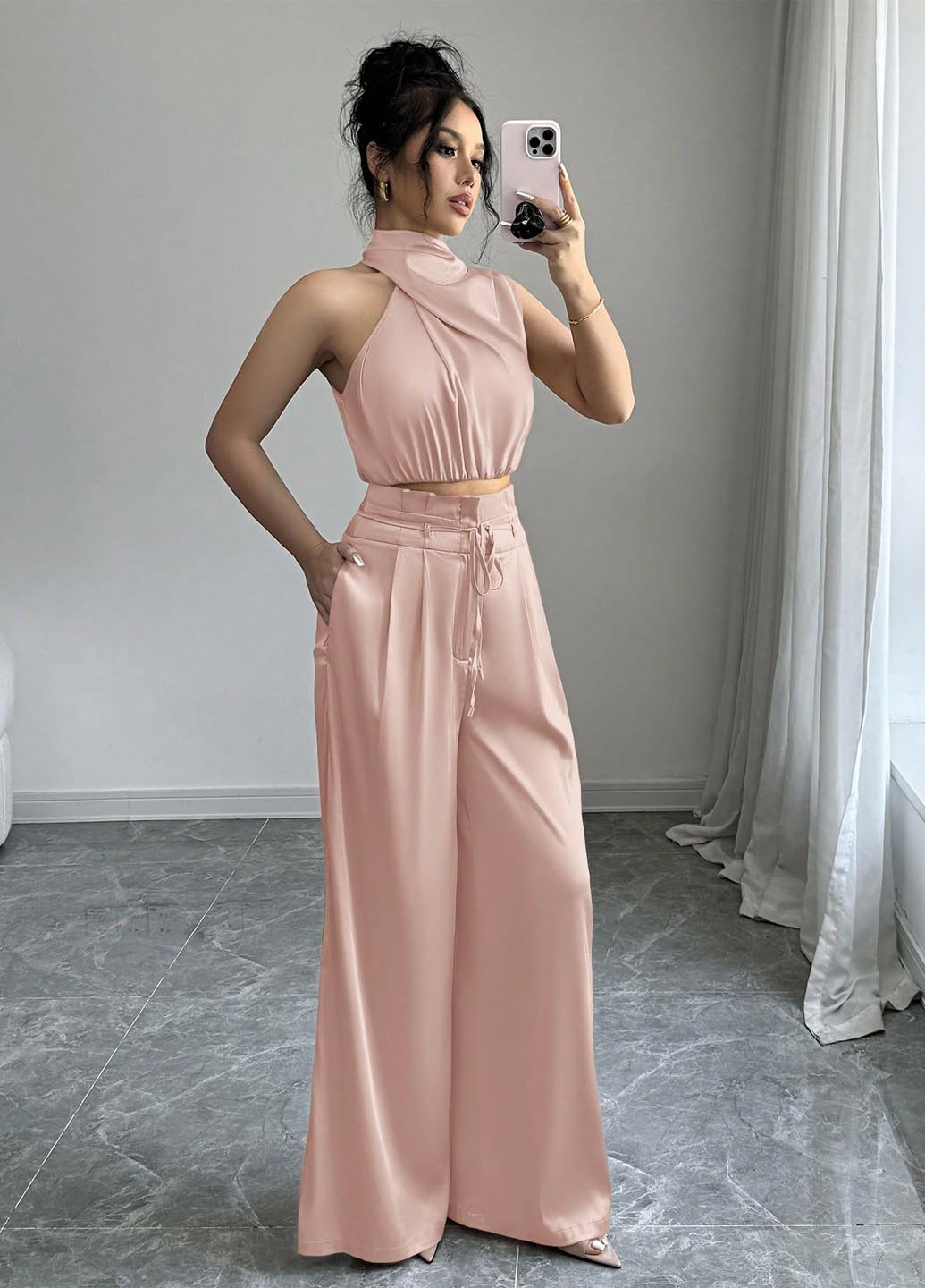 Костюм (топ, брюки) SHEIN (365779378)