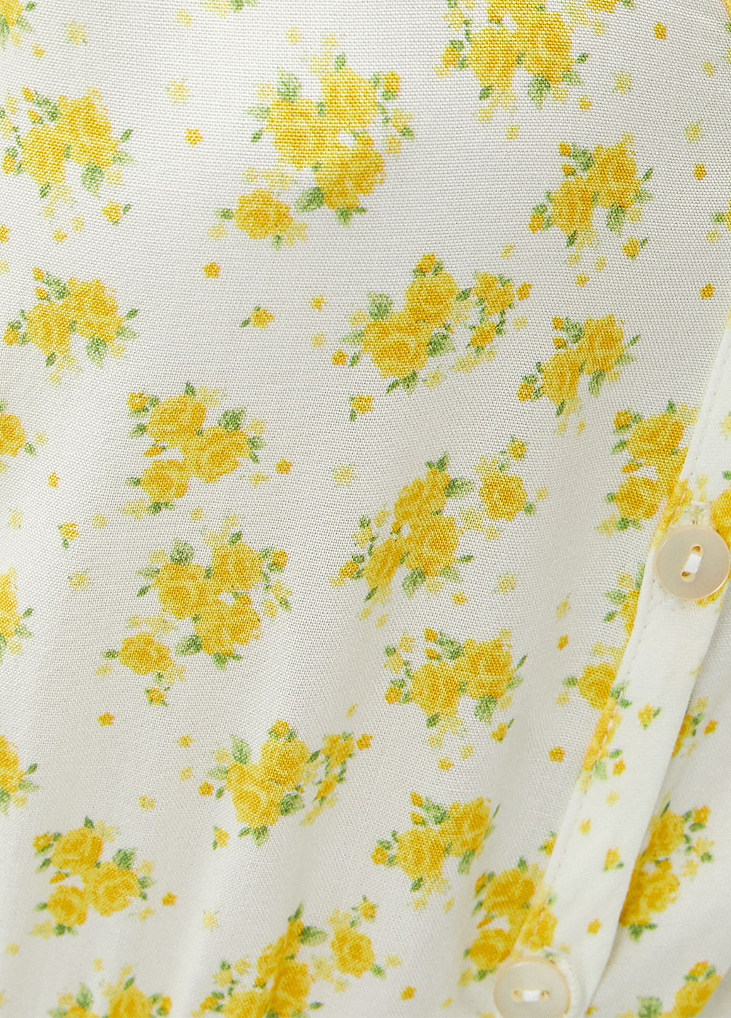 Молочное кэжуал платье KOTON с цветочным принтом