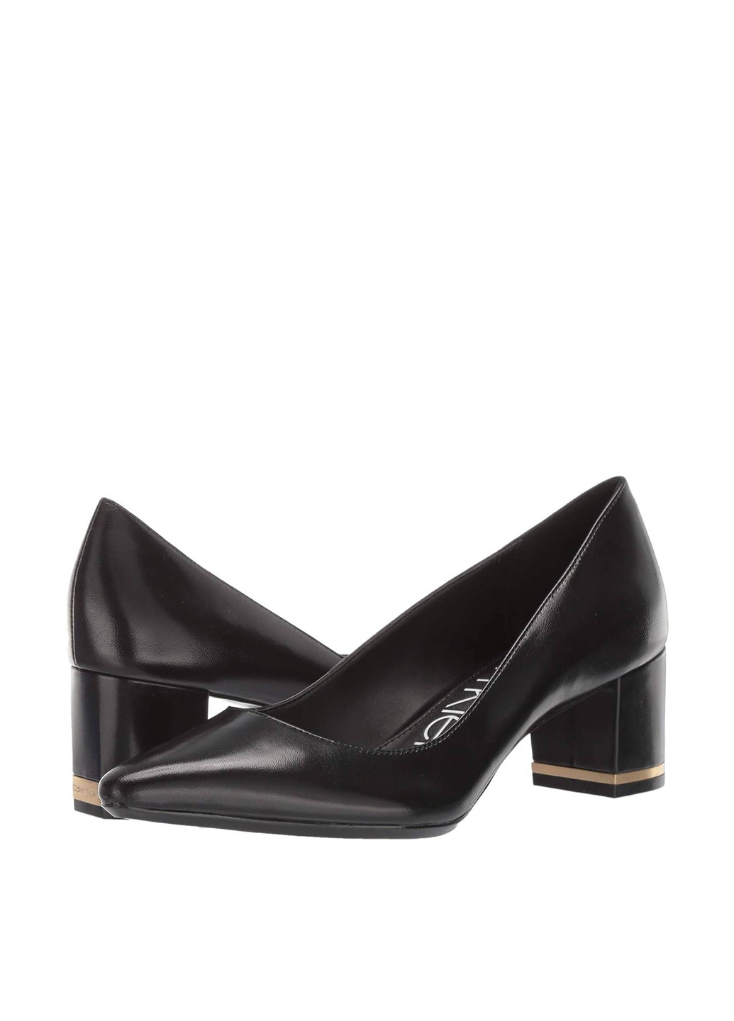 Calvin Klein Туфли лодочки черный з натуральная кожа, сша — демисезон (349811678)