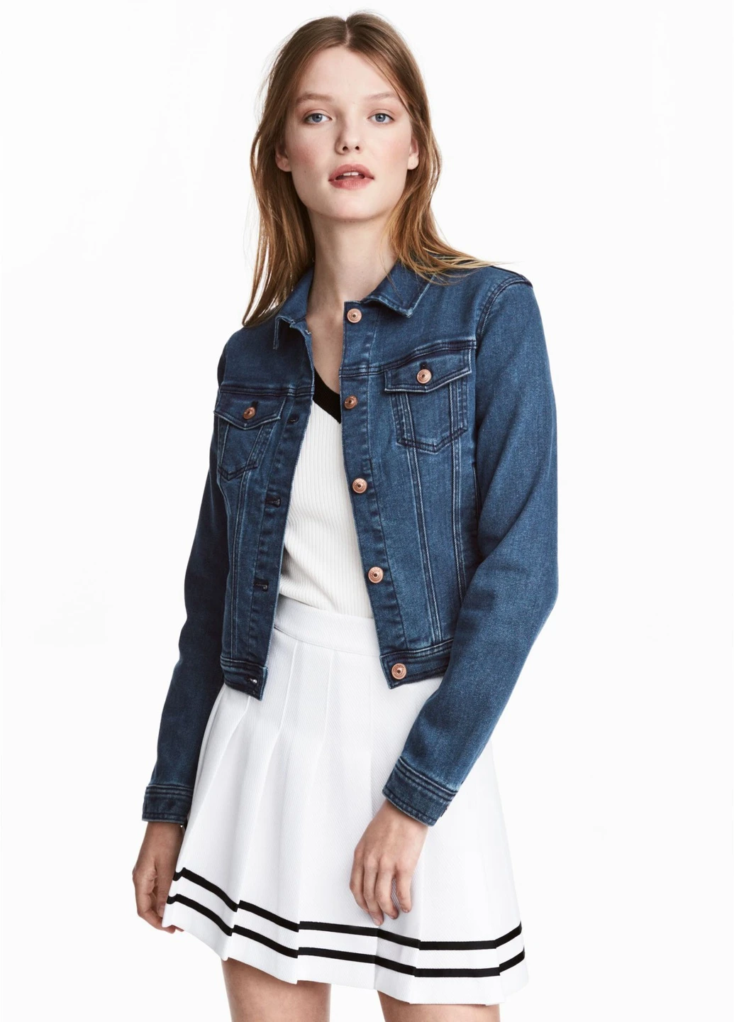 Джинсовий жакет H&M (203026451)