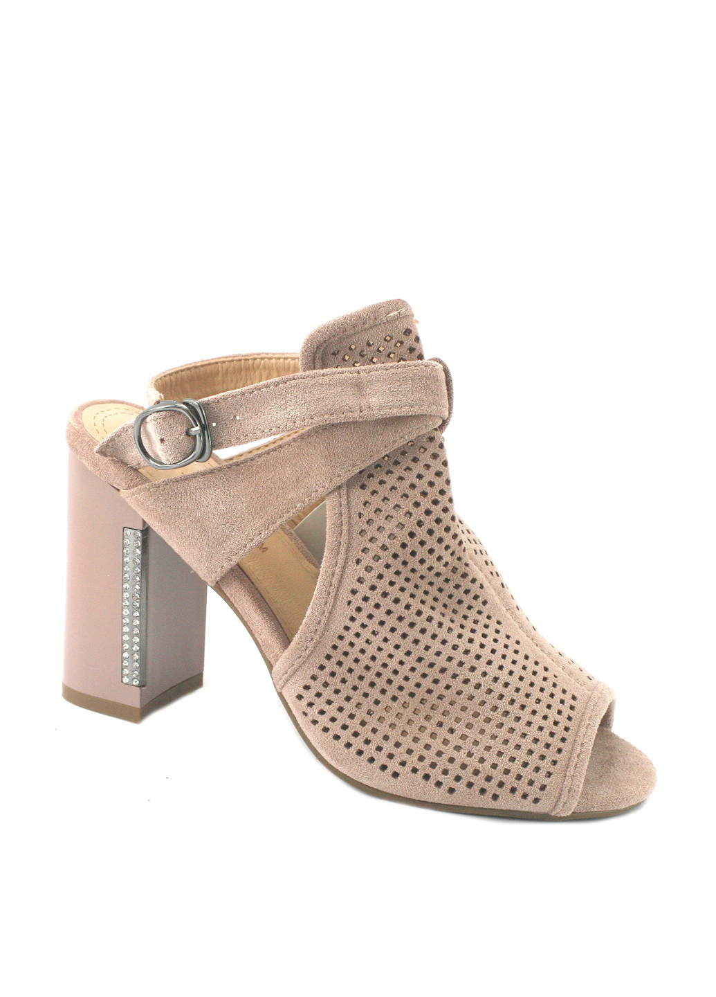 Кофейные летняя ботильони No Brand