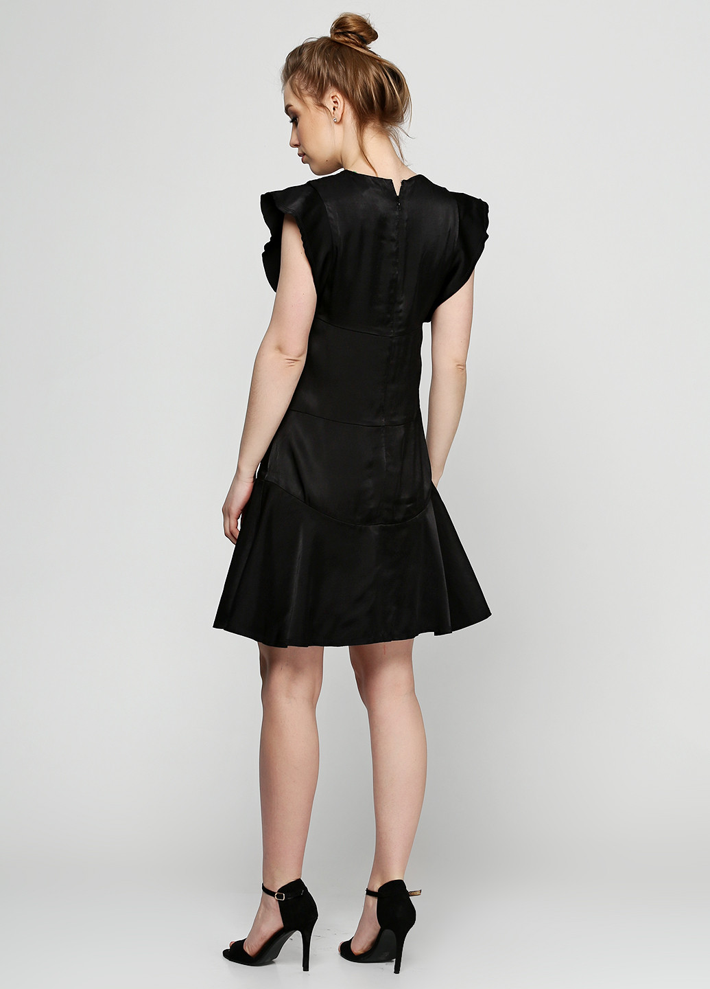 Чорна кежуал сукня H&M Studio однотонна