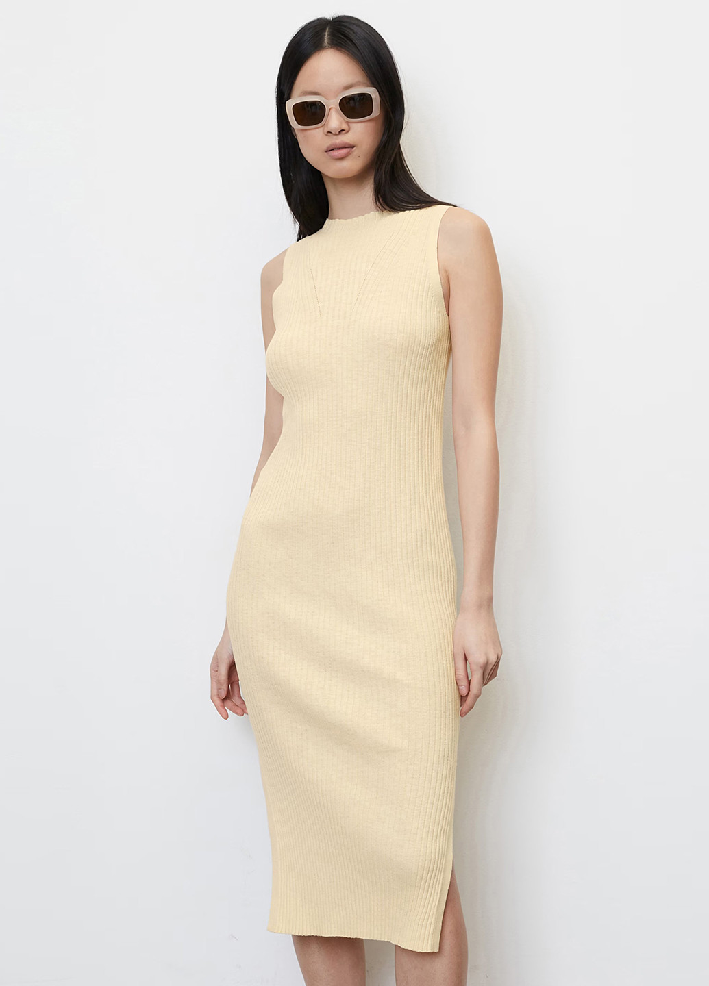 Бежева кежуал сукня Marc O'Polo однотонна