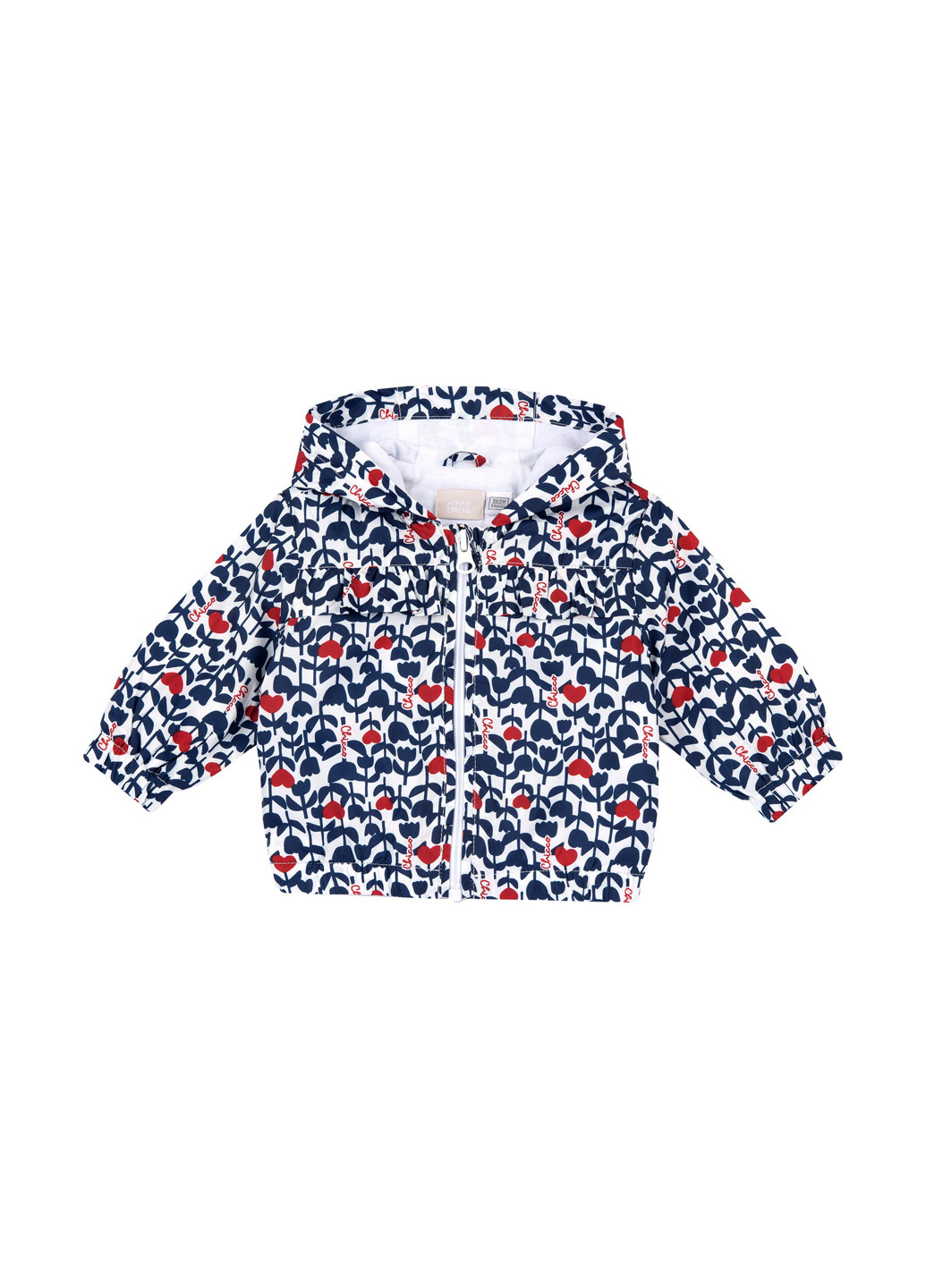 Біла демісезонна куртка Chicco